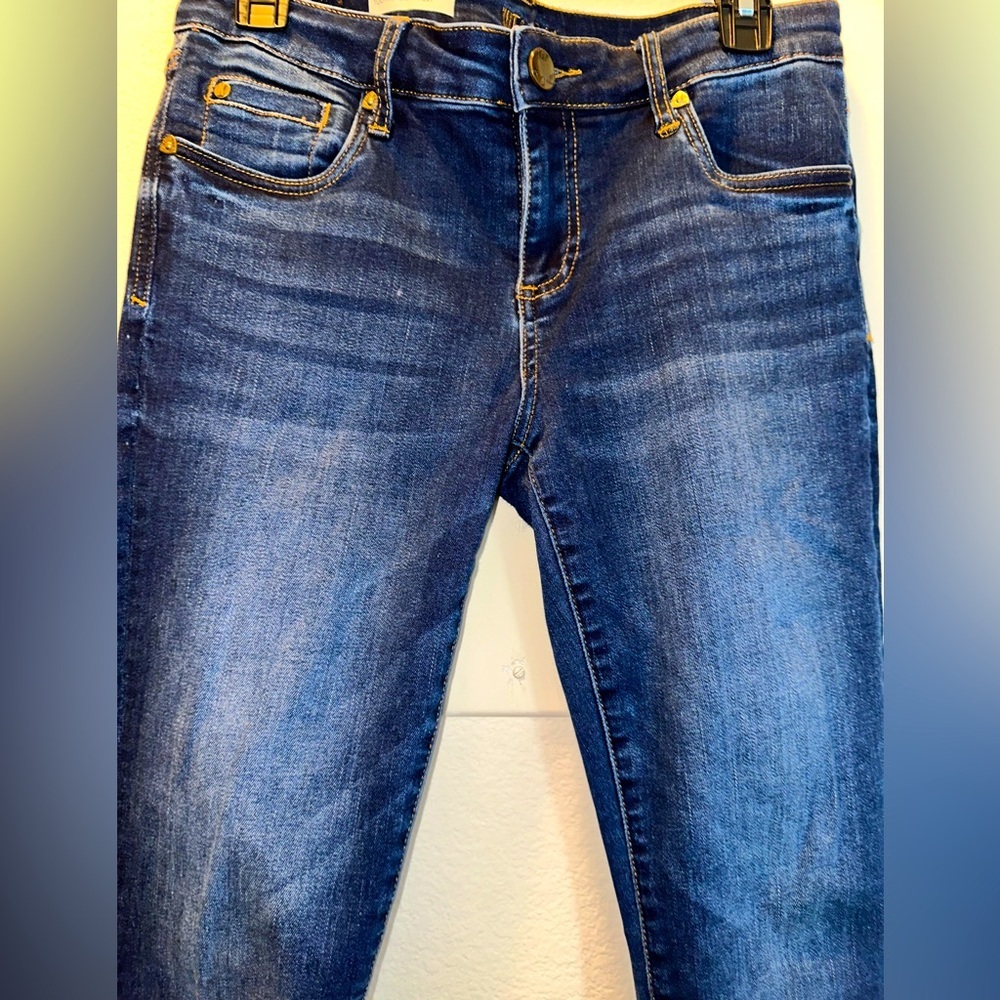 Kut from the Kloth Women's Skinny Jeans - Dark Blue Wash
